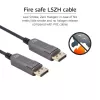 ACT AK4173 DisplayPort kabelis 30 m juodas
