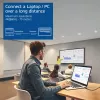 ACT 4K HDMI 2.0 KVM ilgintuvo rinkinys per CAT6A iki 70 metrų