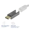 ACT pakaitinis adapteris Mini DisplayPort į DisplayPort, skirtas DisplayPort aktyviems optiniams kabeliams su nuimama jungtimi