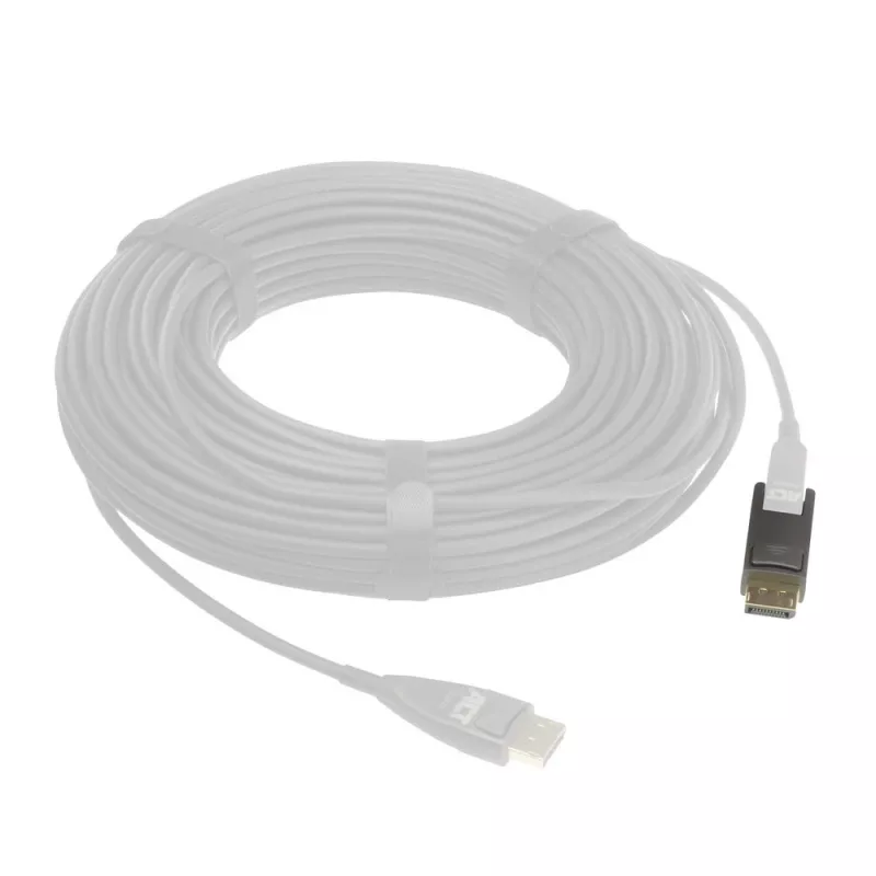 ACT pakaitinis adapteris Mini DisplayPort į DisplayPort, skirtas DisplayPort aktyviems optiniams kabeliams su nuimama jungtimi
