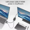 ACT HDMI į USB Type-C moteriška adapterė, 4K@60Hz. Kabelio ilgis: 0,25 m, Jungtis 1: USB Type-C, Jungtis 2: HDMI + USB. Kiekis pakuotėje: 1 vnt.