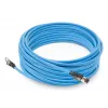 ACT mėlynas 55 metrų S/FTP CAT6A B2ca PoE++ 100W vientisas gamykliškai užbaigtas instaliacinis kabelis, RJ45 kištukas – kištukas