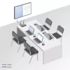 ACT Aero 4K belaidė pateikčių sistema, Stalinis, Juoda, Pilka, 3840 x 2160, 2160p, USB Type-C, USB