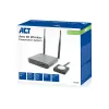 ACT Aero 4K belaidė pateikčių sistema, Stalinis, Juoda, Pilka, 3840 x 2160, 2160p, USB Type-C, USB