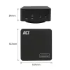 ACT universali USB-C prijungimo stotelė 4K, skirta 3 HDMI/DisplayPort monitoriams, DisplayLink