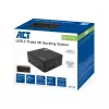 ACT universali USB-C prijungimo stotelė 4K, skirta 3 HDMI/DisplayPort monitoriams, DisplayLink