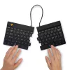 R-Go Tools ergonominė klaviatūra R-Go Split Break su pertraukų programine įranga, ergonomiškai atskirta klaviatūra, QWERTY (ŠIAURĖS ŠALYS), Bluetooth, juoda