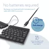 R-Go Tools ergonominė klaviatūra R-Go Split Break su pertraukų programine įranga, ergonomiškai atskirta klaviatūra, QWERTY (ŠIAURĖS ŠALYS), Bluetooth, juoda