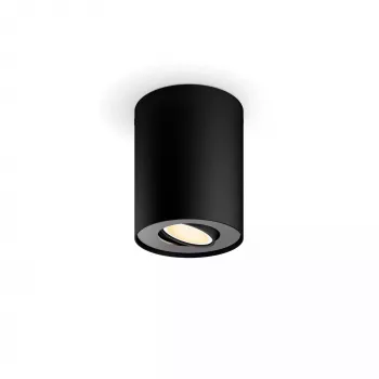 Išmanusis apšvietimo prožektorius Philips Hue 929003811601, Bluetooth, 4,2 W, juodas, Ø103 mm, aukštis 120 mm