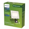 Lauko sieninis šviestuvas Philips Lois 30 W LED, juodas, metalinis korpusas, 220–240 V, nekeičiamas LED