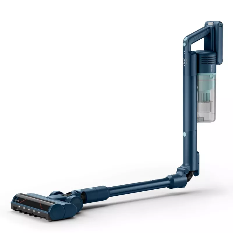 Stick vacuum Philips XC5242/10 — maitinamas baterijomis, be maišelio, 0.27 L dulkių talpykla, Li‑Ion 25.2 V, kietoms ir minkštoms grindims (Sage)
