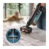 2-in-1 Philips XC8155/01 dulkių siurblys lazda — baterinis sausam ir šlapiam valymui skirtas bekrepšis valytuvas, 25,2 V, 0,6 l dulkių konteineris, mėlynas