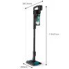 2-in-1 Philips XC8155/01 dulkių siurblys lazda — baterinis sausam ir šlapiam valymui skirtas bekrepšis valytuvas, 25,2 V, 0,6 l dulkių konteineris, mėlynas