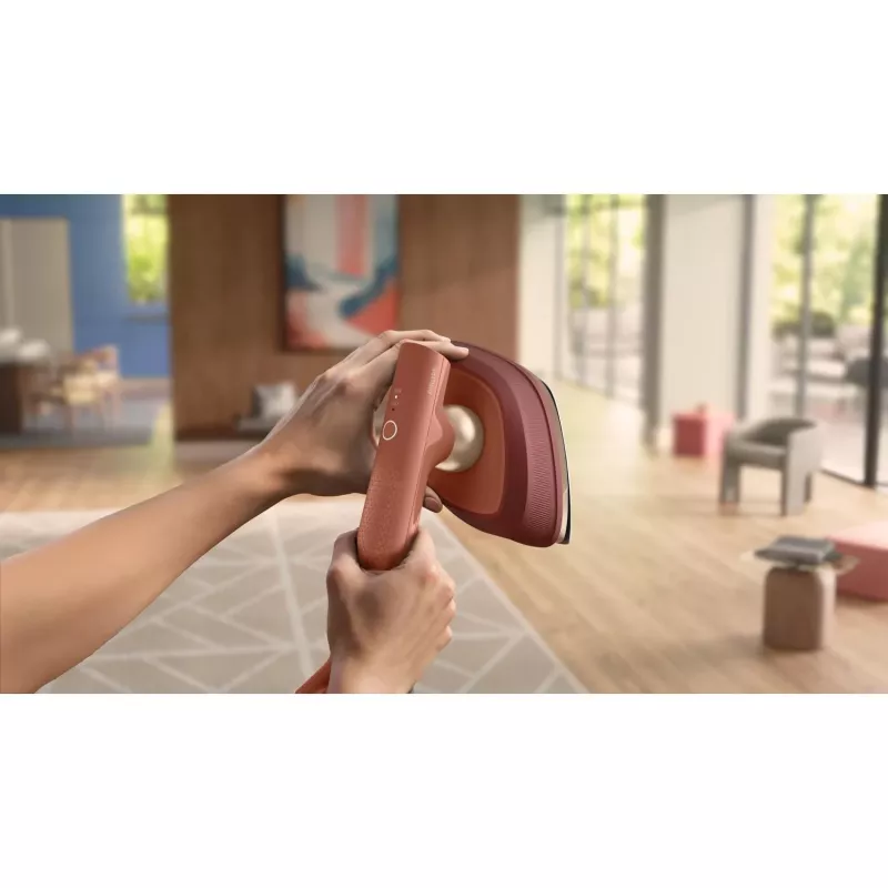 Garinis lygintuvas Philips GC213/50 su SteamGlide Plus pado danga, 1800 W, 2,5 m laidas, StyleMat komplekte