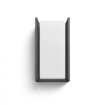 Lauko sieninis šviestuvas Signify Philips Hue Turaco — balta ir spalvota šviesa, antracito, Bluetooth/Zigbee, aliuminis