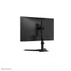 Neomounts DS45-600BL1 vieno monitoriaus stovas 10–32 colių ekranams, VESA 75x75–100x100, maks. 9 kg, pastatomas ant stalo, juodas