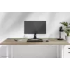 Neomounts DS45-600BL1 vieno monitoriaus stovas 10–32 colių ekranams, VESA 75x75–100x100, maks. 9 kg, pastatomas ant stalo, juodas