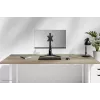 Neomounts DS45-600BL1 vieno monitoriaus stovas 10–32 colių ekranams, VESA 75x75–100x100, maks. 9 kg, pastatomas ant stalo, juodas