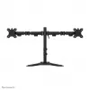 Dvigubas monitoriaus stovas Neomounts DS45-600BL2, skirtas 10–32 colių ekranams, palaiko 2 ekranus, maks. 6 kg, VESA 75x75–100x100, laisvai pastatomas, juodas