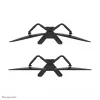 Dvigubas monitoriaus stovas Neomounts DS45-600BL2, skirtas 10–32 colių ekranams, palaiko 2 ekranus, maks. 6 kg, VESA 75x75–100x100, laisvai pastatomas, juodas