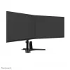 Dvigubas monitoriaus stovas Neomounts DS45-600BL2, skirtas 10–32 colių ekranams, palaiko 2 ekranus, maks. 6 kg, VESA 75x75–100x100, laisvai pastatomas, juodas