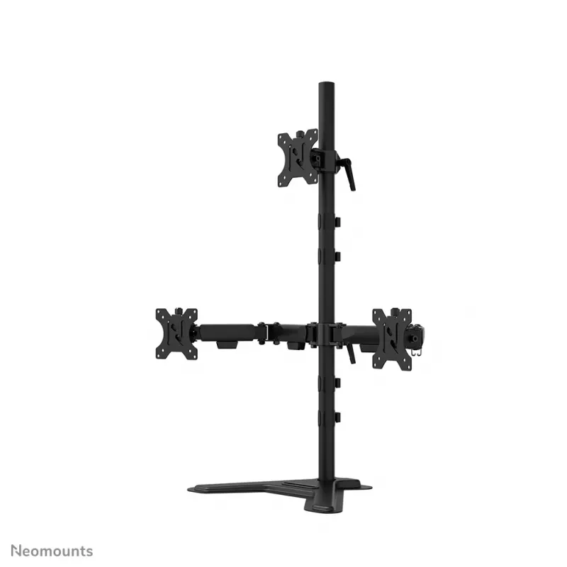 Neomounts DS45-600BL2-1 Trigubas monitorių stovas 10-32 colių
