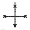 Neomounts DS60-600BL2-1 Trigubas monitoriaus laikiklis 10–32 colių, spaustuvo / įvorės tvirtinimas, 9 kg, 25,4 cm (10 colių), 81,3 cm (32 colių), 100 x 100 mm, juodas