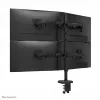 Keturių monitorių laikiklis Neomounts DS60-600BL2-2, 10–32 colių ekranams, VESA 75x75–100x100, maks. apkrova 8 kg, spaustuvas / įvorė, juodas