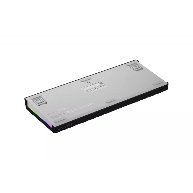 HATOR Skyfall 80 MAG ULTIMA 8K belaidė klaviatūra, skirta žaidimams USB + RF belaidė + Bluetooth QWERTY US English Juoda, Balta