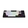 HATOR Skyfall 80 MAG ULTIMA 8K belaidė klaviatūra, skirta žaidimams USB + RF belaidė + Bluetooth QWERTY US English Juoda, Balta