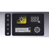 HATOR Skyfall 80 MAG ULTIMA 8K belaidė klaviatūra, skirta žaidimams USB + RF belaidė + Bluetooth QWERTY US English Juoda, Balta