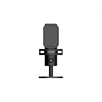 HATOR Dreamcast X, juoda, podkastų mikrofonas, -32 dB, 20 - 16000 Hz, 16 bitų, 96 kHz, 70 dB