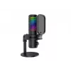 HATOR Dreamcast X, juoda, podkastų mikrofonas, -32 dB, 20 - 16000 Hz, 16 bitų, 96 kHz, 70 dB