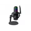 HATOR Dreamcast X, juoda, podkastų mikrofonas, -32 dB, 20 - 16000 Hz, 16 bitų, 96 kHz, 70 dB