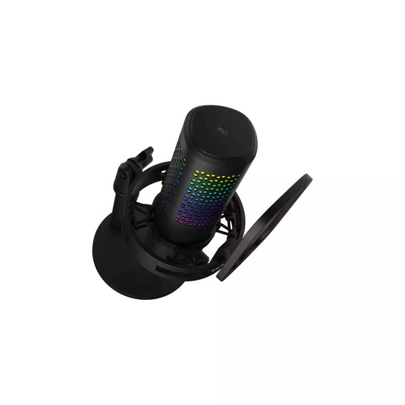 HATOR Dreamcast X, juoda, podkastų mikrofonas, -32 dB, 20 - 16000 Hz, 16 bitų, 96 kHz, 70 dB