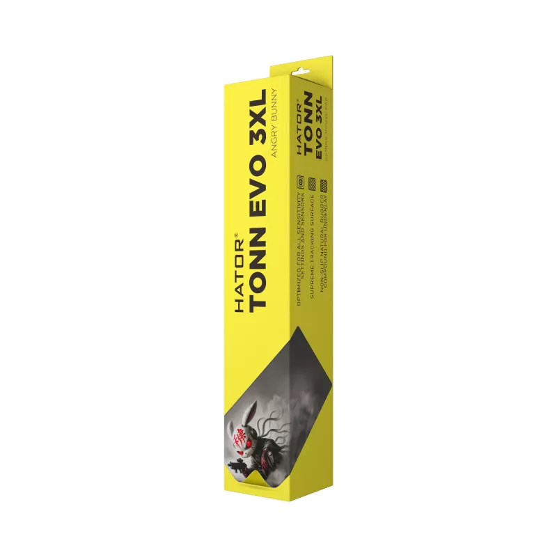 HATOR Tonn EVO 3XL Piktas zuikis žaidimų pelės kilimėlis
