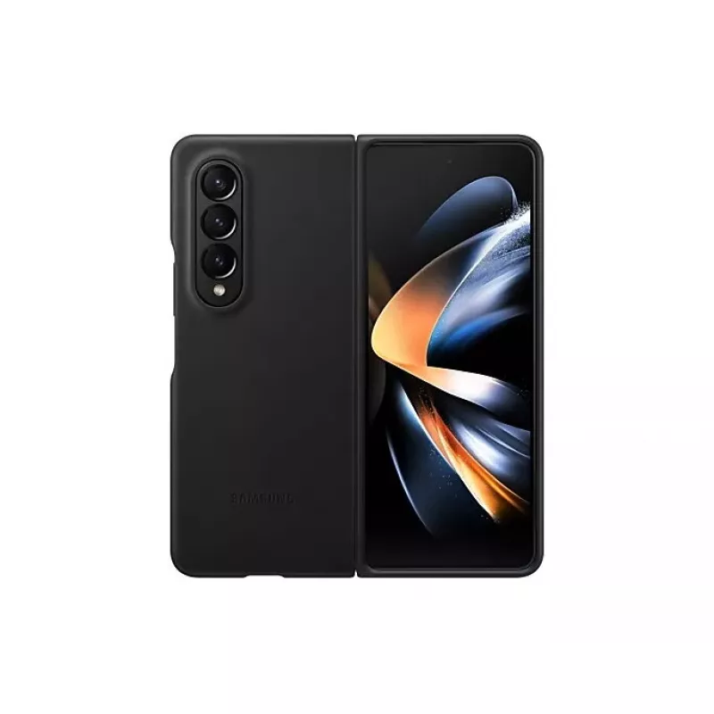 Mobiliojo telefono dėklas Dangtelis Samsung Galaxy Z Fold4 EF-VF936LBEGWW Oda Juoda