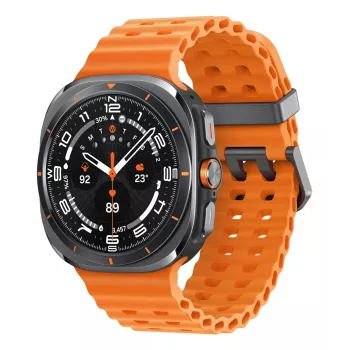 Samsung Galaxy Watch Ultra 3.81 cm (1.5 colio) AMOLED 47 mm Skaitmeninis 480 x 480 pikselių Jutiklinis ekranas 4G Pilka Wi-Fi GPS (palydovinis)