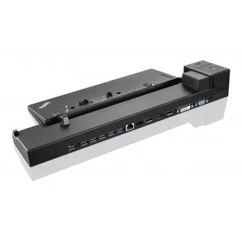Lenovo 40A50230EU nešiojamojo kompiuterio dokas / prievadų replikatorius Docking Juodas