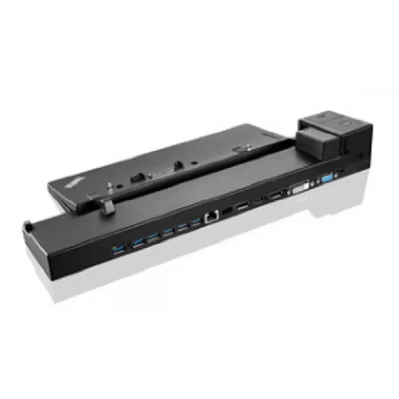 Lenovo 40A50230DK nešiojamojo kompiuterio dokas / prievadų atkartotuvas Docking juoda