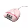“Philips Satinelle Essential BRE285/00” laidinis epiliatorius, balta / rožinė