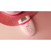 “Philips Satinelle Essential BRE285/00” laidinis epiliatorius, balta / rožinė