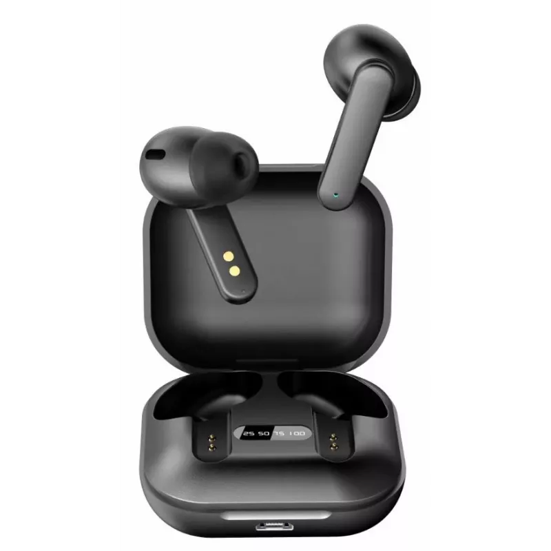 Bluetooth ausinės IN-EAR/TWS juodos FITEAR-X100B Gembird