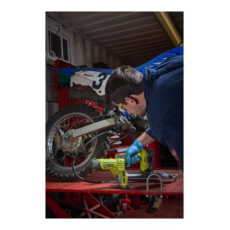 Akumuliatorinis tepalo pistoletas R18GG-0 18V Ryobi (be b)