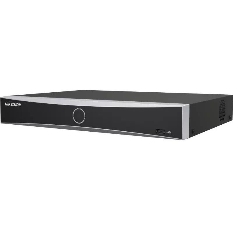 Tinklo IP vaizdo registratorius Hikvision DS-7604NXI-K1/4P(D)/Alarm4+1 4 kanalų su PoE komutatoriumi