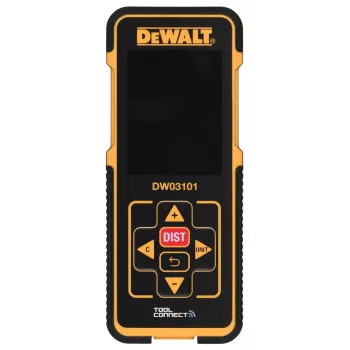 DeWALT DW03101 Lazerinis atstumo matuoklis, juodas, geltonas, 100 m