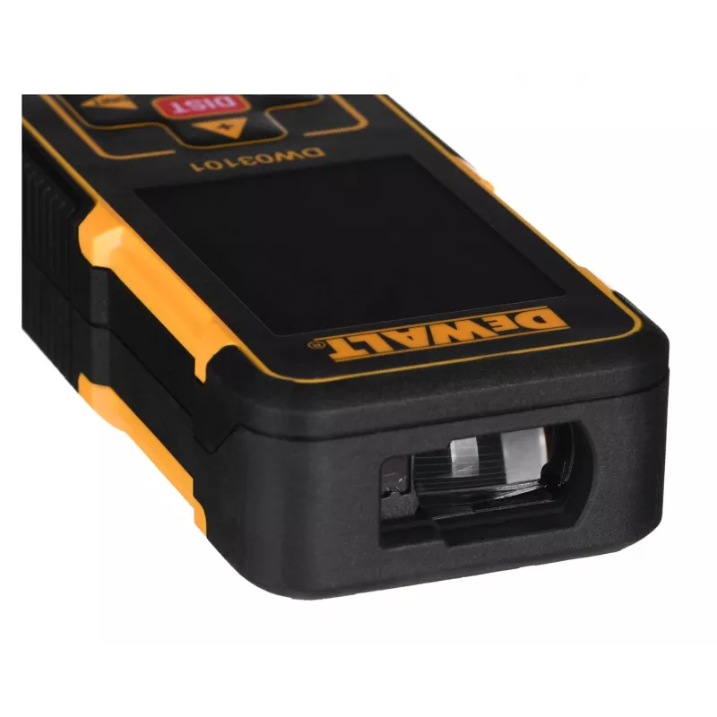 DeWALT DW03101 Lazerinis atstumo matuoklis, juodas, geltonas, 100 m