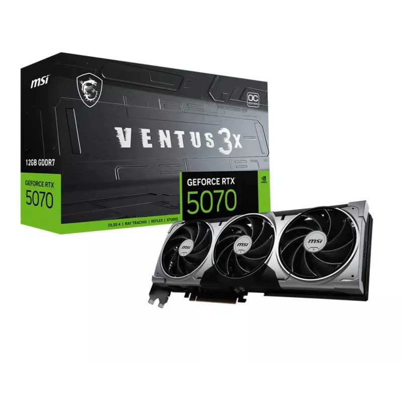 Grafikos plokštė NVIDIA GeForce RTX 5070 12 GB GDDR7