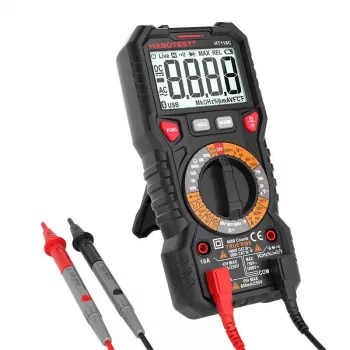 Skaitmeninis multimetras su žibintuvėliu Habotest HT118C, True RMS, NCV, baterijų testavimas