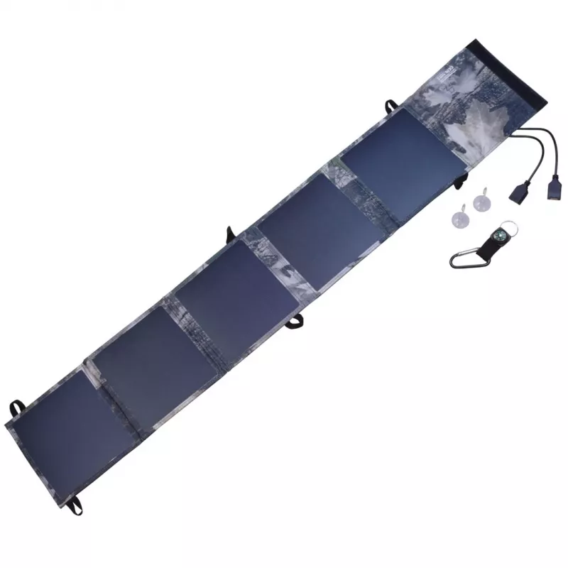 PowerNeed ES-5 saulės baterija 18 W monokristalinis silicis